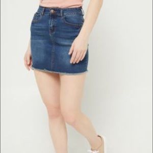Dark Wash Denim Skirt (NWT)